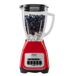 LICUADORA OSTER 2V VIDRIO BOTONES BLSTKAG-RPB ROJA